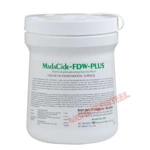  MadaCide FDW Disinfectant Germacidal Cleaner Wipes 160 