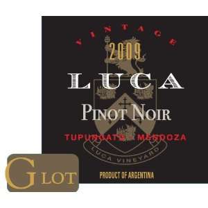  Luca Pinot Noir 2009 Grocery & Gourmet Food
