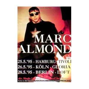  MARC ALMOND German Tour 1995 Music Poster