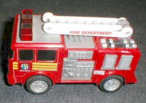 2000 FunRise Fire Truck Moves, Lights & Makes Noise  