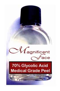 70% Glycolic Acid Peel   Professional Medical Grade 1oz  