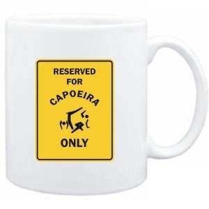  Mug White  RESERVED FOR Capoeira ONLY  PARKING SIGN 