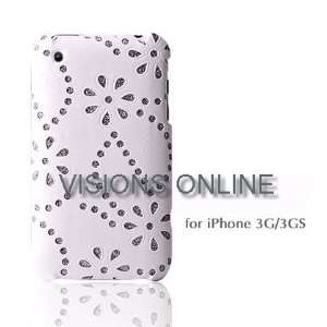   Leather Cover Flower Glitter With a Free Screen Protector Electronics
