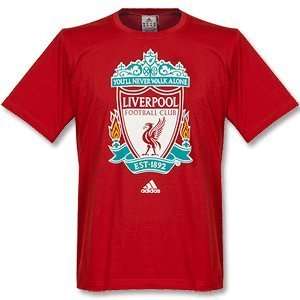 11 12 Liverpool Logo Tee   Red 