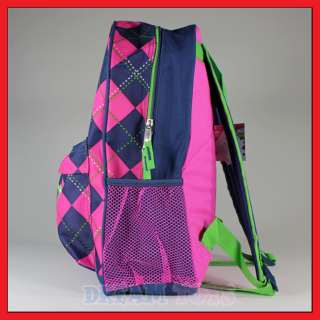 16 Sanrio Hello Kitty Pink Checkered Backpack   Bag  