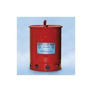   Gallon SafeGuard Can for Combustible Waste, Safety Red