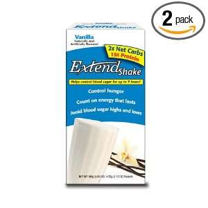 ExtendShake, Vanilla, 5 Count Servings (Pack of 2)  