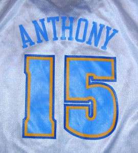   vintage this auction is for a carmelo anthony denver nuggets jersey