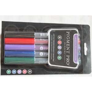    AMERICAN CRAFTS Pigment Pro Markers   5 pack  