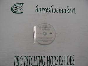 YES HORSESHOES HORSESHOE PITCHING TRAINING DVD  