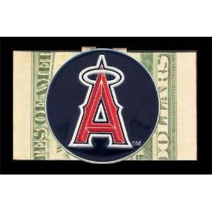    Anaheim LA Angels Logo Moneyclip   MLB Money Clip: Home & Kitchen