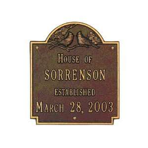   Wedding & Anniversary Personalized Wall Plaque: Home & Kitchen