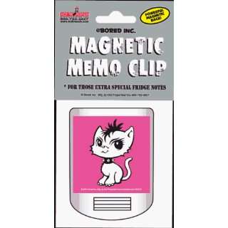  Mohawk Kitty Magnetic Memo & Chip Clip