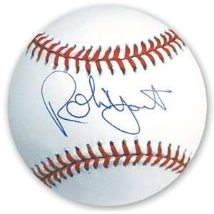  MLB Brewers Robin Yount # 19 Autographed Baseball Sports 