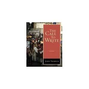  The Call to Write [Hardcover]  N/A  Books