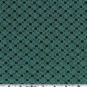  60 Wide Slinky Foulard Print Emerald Green Fabric By The 