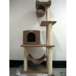 57 Cat Tree Condo House Scratcher Pet Furniture Bed 04:  