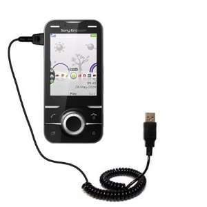  Coiled USB Cable for the Sony Ericsson Kita with Power Hot 