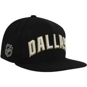  NHL Dallas Stars Reebok Snapback Hat (Black) Sports 