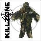 KillZone Ghillie Suit 3 Piece Woodland Camo Airsoft/Huntin​g 