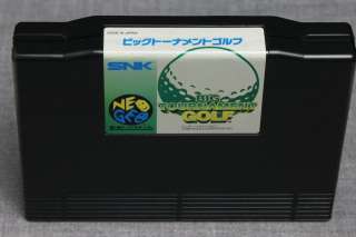 Japanese Game SoftNeo Turf Masters/Big Tournament GolfNeo Geo AES 
