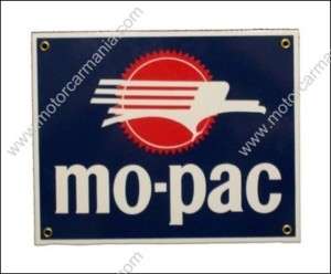 Mo Pac Screaming Eagle Railroad Porcelain Sign #57 1310  