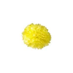  Yellow 10 Inch Tissue Paper Pom Pom: Home & Kitchen