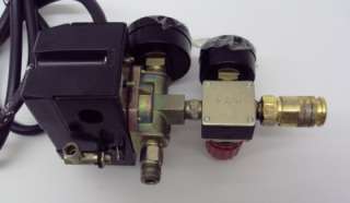 Craftsman Compressor Pressure Switch 2 Guages  Regulator & Quick 