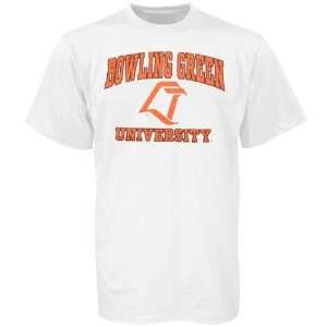 NCAA Bowling Green State Falcons Youth White Bare Essentials T shirt 