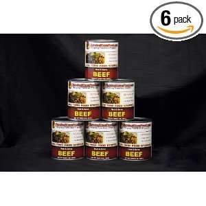 28 Oz cans Canned Meat (BEEF) Long Term Food Storage Survival Cave 
