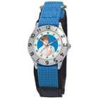 Disney Kids D050S502 High School Musical Troy Blue Velcro Watch