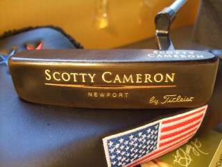   Scotty Cameron Original Newport Putter GREAT CONDITION NEW Head Cover