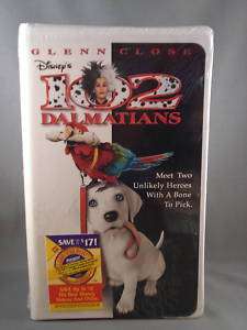 Disney 102 Dalmatians VHS Movie  