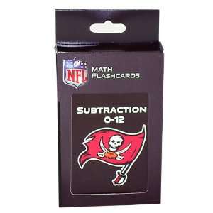  NFL Tampa Bay Buccaneers Subtraction Flash Cards: Sports 