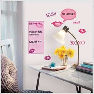  Kisses Dry Erase Peel & Stick Wall Decals: Home & Kitchen