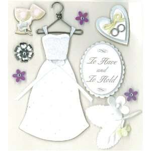   Classic Wedding Grand Adhesions Stickers Arts, Crafts & Sewing