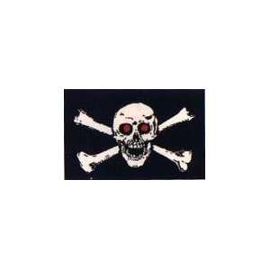  Pirate   Red Eyed Skull   Pirate Flags: Patio, Lawn 