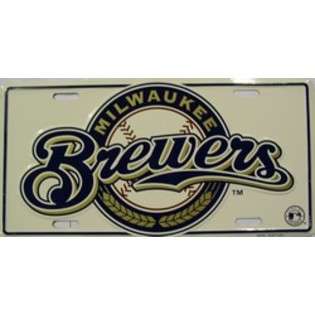   609 Milwaukee Brewers MLB Baseball License Plate   678 