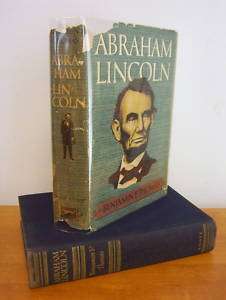 ABRAHAM LINCOLN by Benjamin P Thomas, 1952 in DJ  
