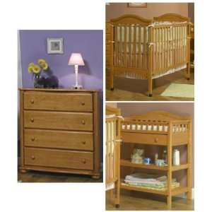  Cascade 3 Piece Collection w/ Dressing Table: Baby