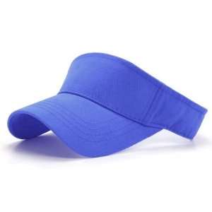   DELUXE BRUSHED COTTON SPORTS VISOR SKY HAT CAP HATS: Everything Else