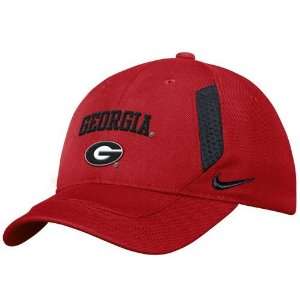 Nike Georgia Bulldogs Red Ladies Adjustable Hat:  Sports 