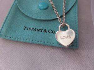 Tiffany & Co. Heart Lock Love Necklace/Pendant  