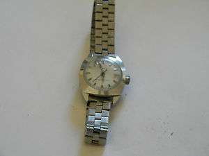   Classic Ladies Stainless 1960s Timex Date Watch (Works)  