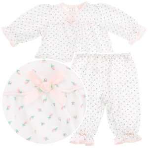  Laura Dare Rosebud Cotton Pajamas for Baby Girls Baby