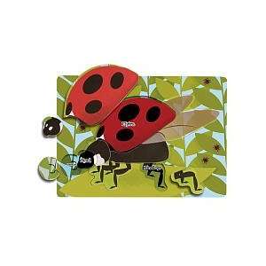 Insect Lore Parts of a Ladybug Puzzle  Toys & Games  
