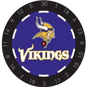 Imperial Minnesota Vikings Bristle Dart Board:  Sports 