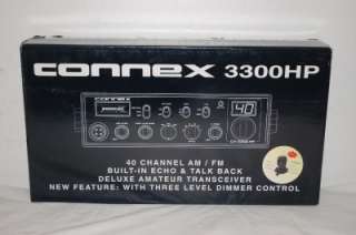 CONNEX 3300HP 40 Channel AM/FM Radio NEW  