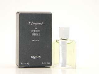 Caron LImpact De Pour Un Homme 0.15 oz Mini EDT New  