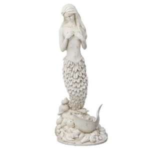 20 Sunning Seashell Mermaid Table Top Figure